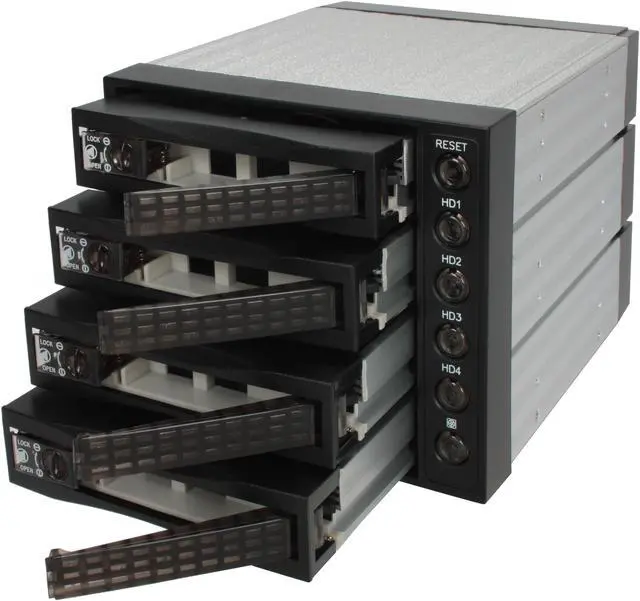 Alt view image 3 of 7 - Athena Power BP-SAC3141B HDD internal backplane