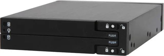 Main image of Athena Power BP-SATA2221B 3.5" tray-less bay for Dual 2.5" SATA HDD Hot-Swappable Backplane Unit