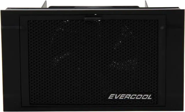 Alt view image 2 of 6 - Evercool HD-AR-RBK HDD Cooling Box for Three 3.5 HDD or Four 2.5 HDD