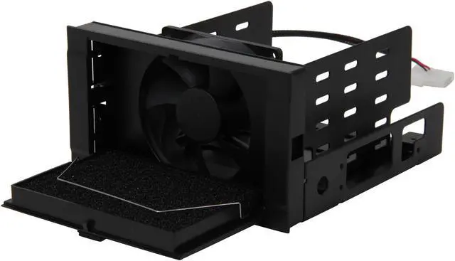 Alt view image 5 of 6 - Evercool HD-AR-RBK HDD Cooling Box for Three 3.5 HDD or Four 2.5 HDD
