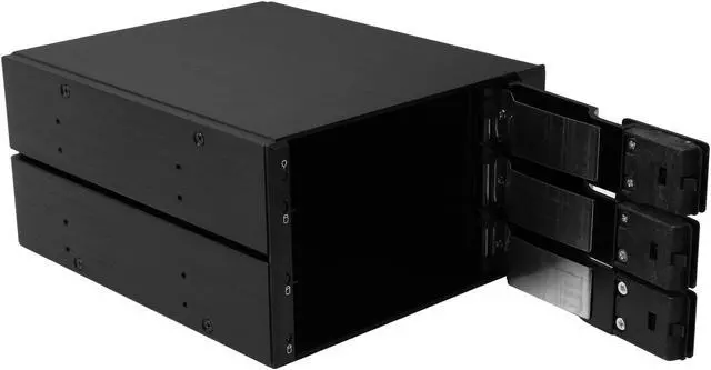 Alt view image 6 of 7 - Athena Power BP-TLA2131SAC 3.5" HDD Trayless Hot-Swap Backplane Module - OEM