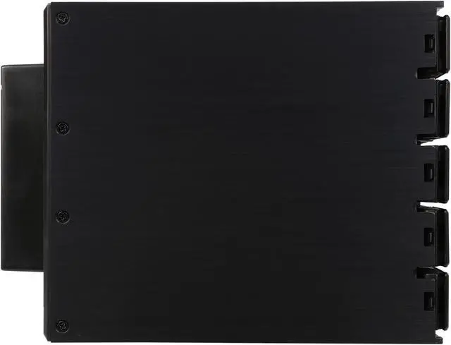 Alt view image 3 of 7 - Athena Power BP-TLA3051SAC 3.5" HDD Trayless Hot-Swap Backplane Module Converts 3 X 5.25" to 5 X 3.5" SAS/SATA 6Gb/s HDD (Vertical) - Aluminum Cage & Tray w/ Security Keylock, 80mm Fan & LED Indicator - OEM