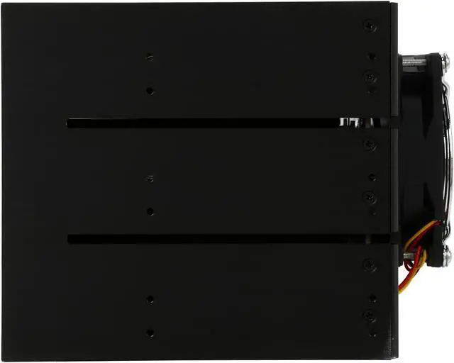 Alt view image 5 of 7 - Athena Power BP-SAC31225AVL 2.5" HDD/SSD Hot-Swap Backplane Module Converts 3 X 5.25" to 12 X 2.5" SAS/SATA 6Gb/s HDD/SSD - Aluminum Cage, Drive Tray & Bezel w/ Security Keylock, 80mm Fan & LED Indica - OEM
