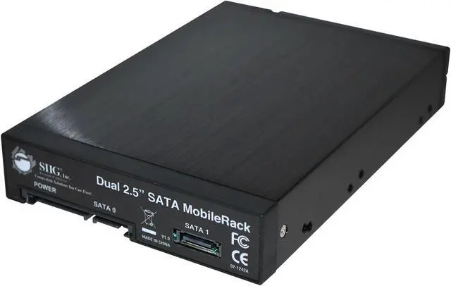 Main image of SIIG SC-SA0C12-S1 Dual 2.5" SATA MobileRack