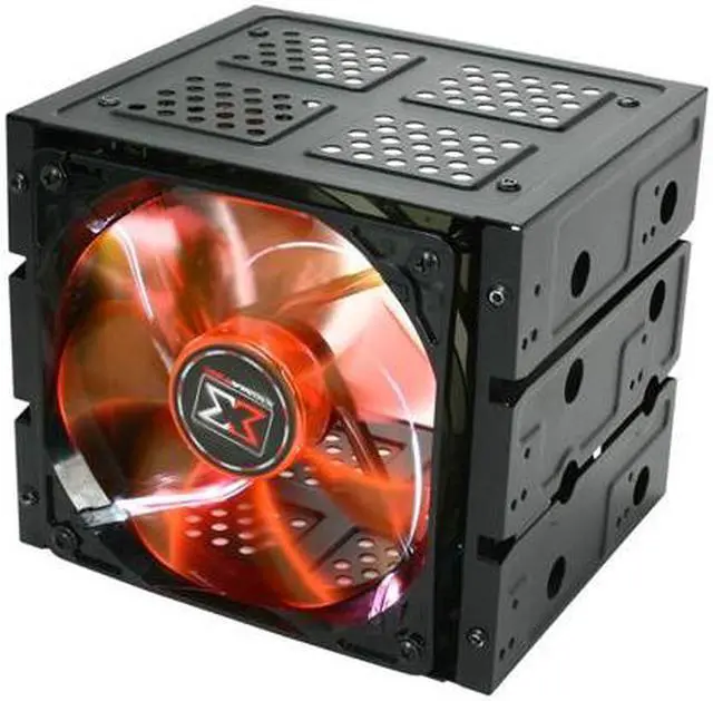 Main image of XIGMATEK CCA-EMFCB-U01 4 in 3 HDD Cage Extra Hard Drive Bay
