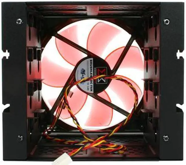 Alt view image 4 of 5 - XIGMATEK CCA-EMFCB-U01 4 in 3 HDD Cage Extra Hard Drive Bay