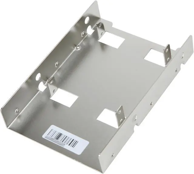 Main image of SilverStone SST-SDP08 3.5" to 2x 2.5" Bay Converter (Nickel-coated)