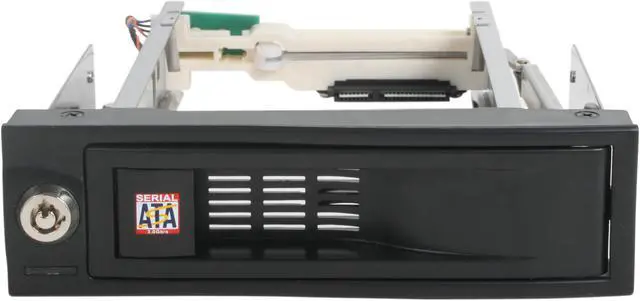 Alt view image 2 of 5 - Rosewill RX-C525 5.25" SATA Trayless Hot Swap Mobile Rack for 3.5" SATA I / II / III HDDs