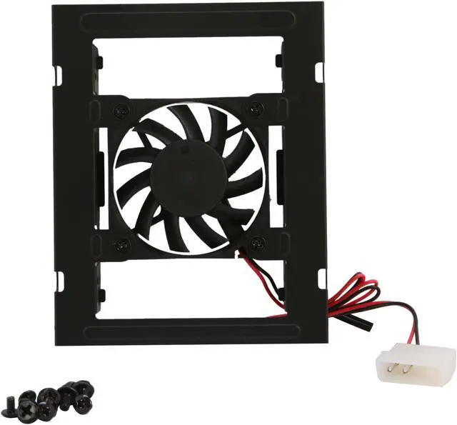 Alt view image 6 of 7 - Rosewill RDRD-11003 2.5" SSD / HDD Mounting Kit for 3.5" Drive Bay with 60mm Fan
