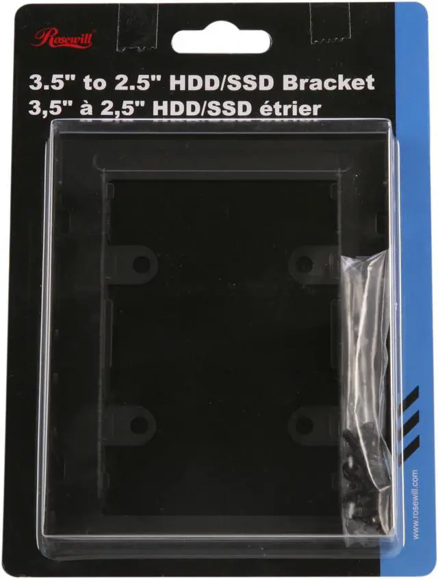 Alt view image 5 of 5 - Rosewill RDRD-11004 2.5" SSD / HDD Mounting Kit for 3.5" Drive Bay