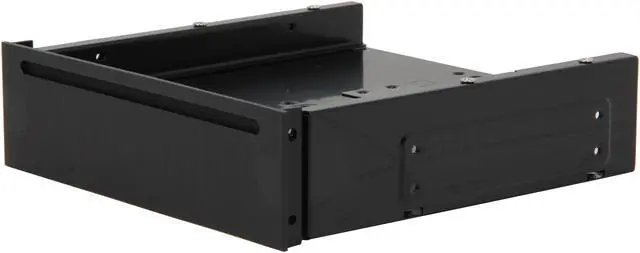 Main image of SilverStone SST-FP58B 5.25" Aluminum Cover Bay for Slot-load Slim ODD and 4 x 2.5" HDD/SSD - Black