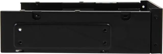 Alt view image 3 of 5 - SilverStone SST-FP58B 5.25" Aluminum Cover Bay for Slot-load Slim ODD and 4 x 2.5" HDD/SSD - Black