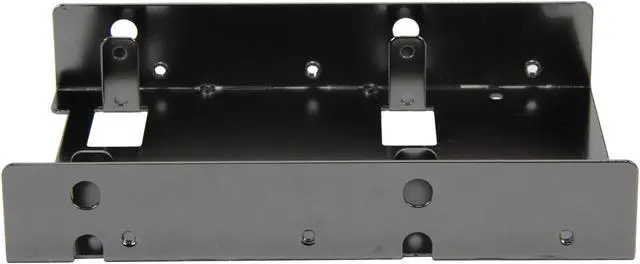 Alt view image 5 of 6 - SilverStone SST-SDP08B 2 x 2.5" to 3.5" Bay Converter (Black Nickel)