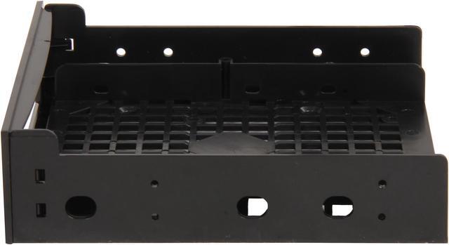 Alt view image 3 of 5 - Rosewill RDRD-12001 - 2.5" or 3.5” HDD / SSD Drive Bracket For 5.25" Drive Bay, Black