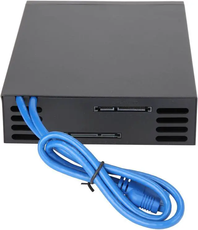 Alt view image 4 of 6 - SilverStone SST-FP510 5.25" to 2.5" and 3.5" Hot-swap Drive Bay Adapter