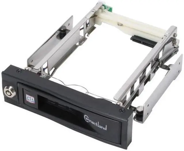 Alt view image 3 of 8 - SYBA 5.25" Mobile Rack for SATA II, SATA Interface; HDD Support, CL-HD-MROF