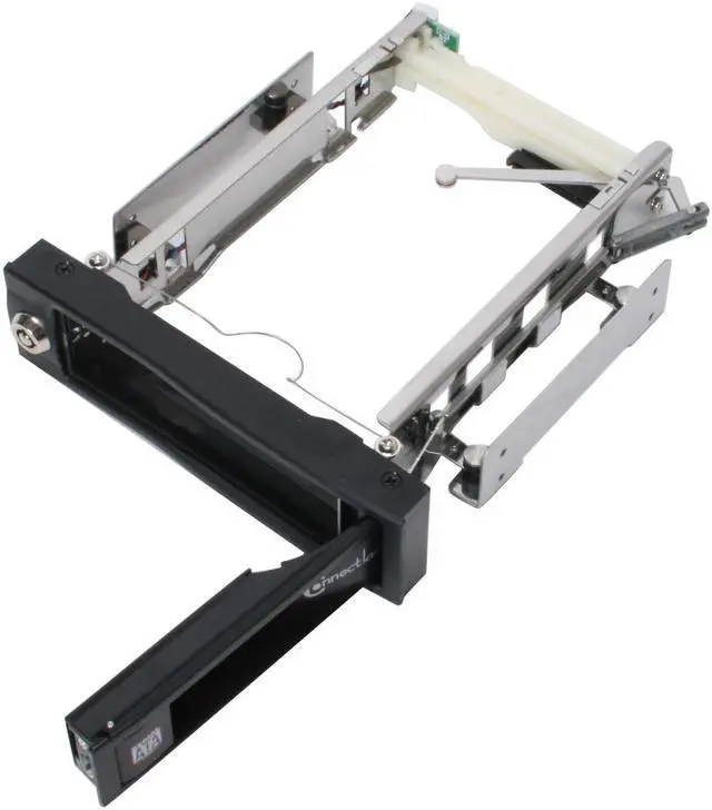 Alt view image 4 of 8 - SYBA 5.25" Mobile Rack for SATA II, SATA Interface; HDD Support, CL-HD-MROF
