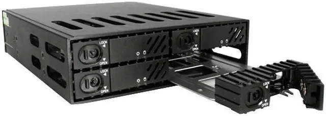 Alt view image 4 of 5 - StarTech.com SATABAY425BK 4 Drive 2.5in Hot Swap SAS SATA Mobile Rack Backplane