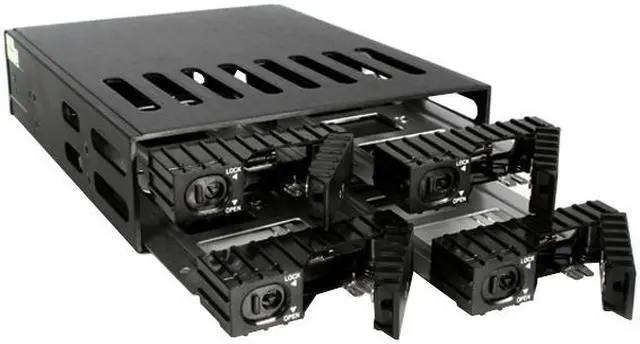 Alt view image 5 of 5 - StarTech.com SATABAY425BK 4 Drive 2.5in Hot Swap SAS SATA Mobile Rack Backplane