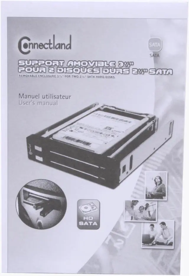 Alt view image 6 of 7 - SYBA CL-HD-MRDU25S Mobile Rack for 2.5" SATA