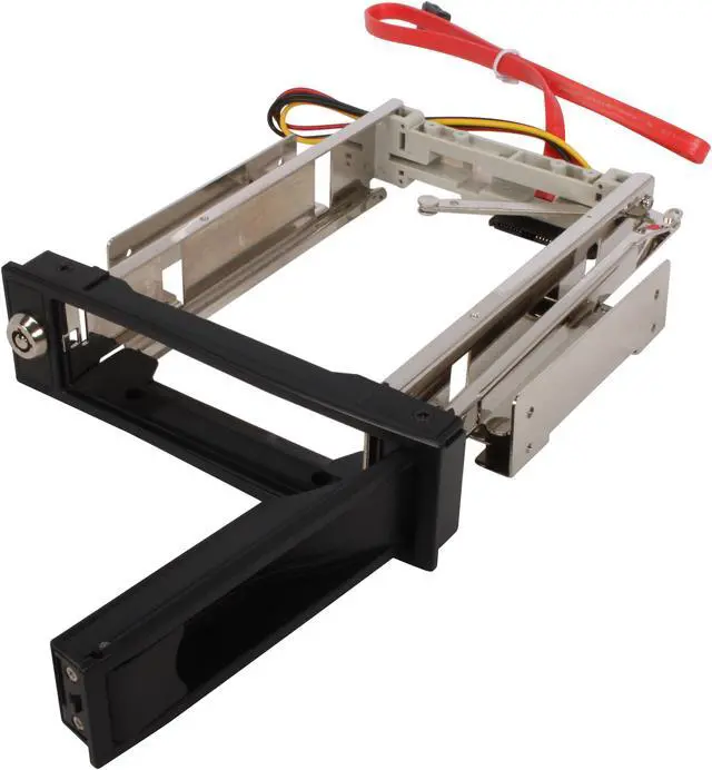 Alt view image 3 of 8 - SYBA SY-MR-35SOF 3.5" Serial ATA hard drive SATA II HDD-ROM mobile rack