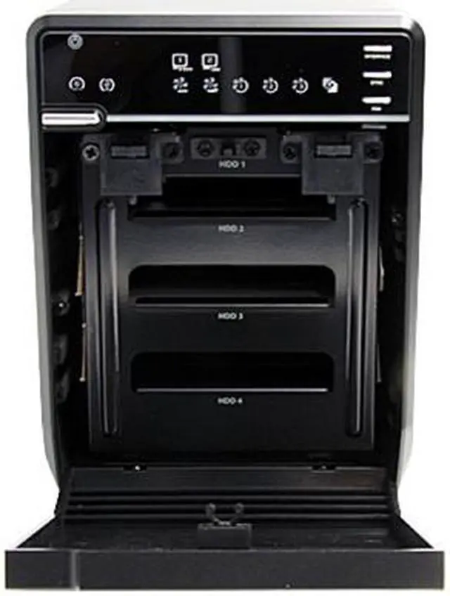 Alt view image 4 of 5 - StarTech.com SAT3540U2E 4 Drive eSATA USB Multi Bay External Hard Drive Enclosure