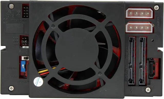 Alt view image 4 of 6 - StarTech SATSASBAY3BK 3 Drive 2.5"/3.5" Removable Mobile Rack SAS/SATA Backplane