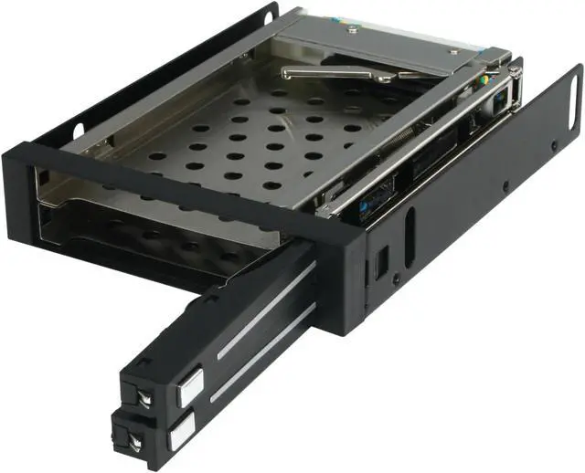 Alt view image 5 of 6 - SYBA SY-MRA25008 3.5" Mobile Rack for Two 2.5" SATA Hard Drives