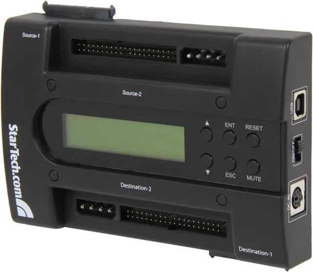 Main image of StarTech.com UNIDUPDOCK USB to IDE SATA Standalone HDD Hard Drive Duplicator Dock