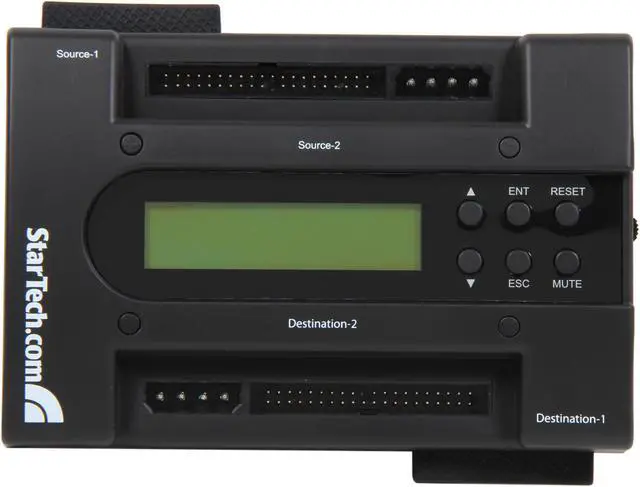 Alt view image 2 of 6 - StarTech.com UNIDUPDOCK USB to IDE SATA Standalone HDD Hard Drive Duplicator Dock