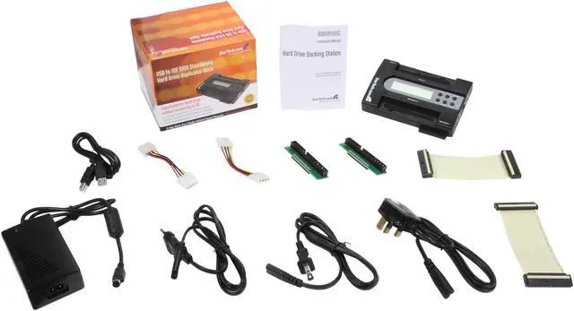 Alt view image 6 of 6 - StarTech.com UNIDUPDOCK USB to IDE SATA Standalone HDD Hard Drive Duplicator Dock