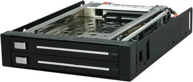 Main image of MASSCOOL MR-2501D Mobile Rack 2 Bay 2.5" SATA Hard Driver