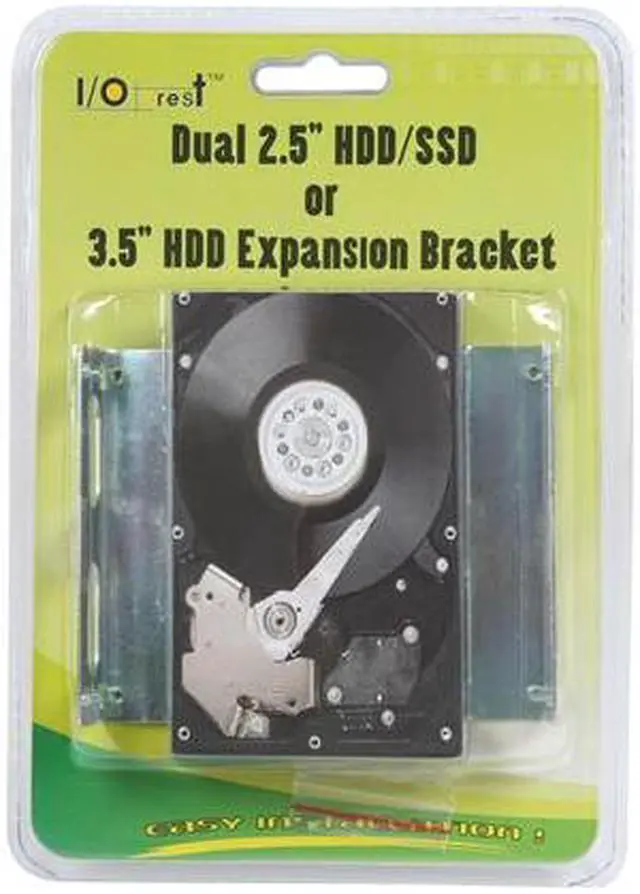 Alt view image 6 of 6 - SYBA SY-ACC35017 Dual 3.5" HDD/SSD Mounting Bracket