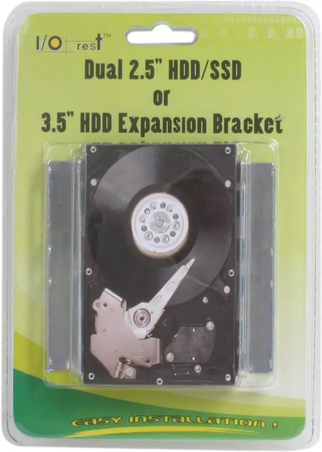 Alt view image 5 of 5 - SYBA SY-ACC25016 Dual 2.5" HDD/SSD Mounting Bracket