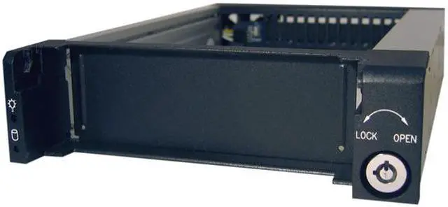 Alt view image 2 of 6 - CRU DataPort Rhino JR RJR110 6651-5000-0500 Carrier Only, SATA 3Gb/s, Black