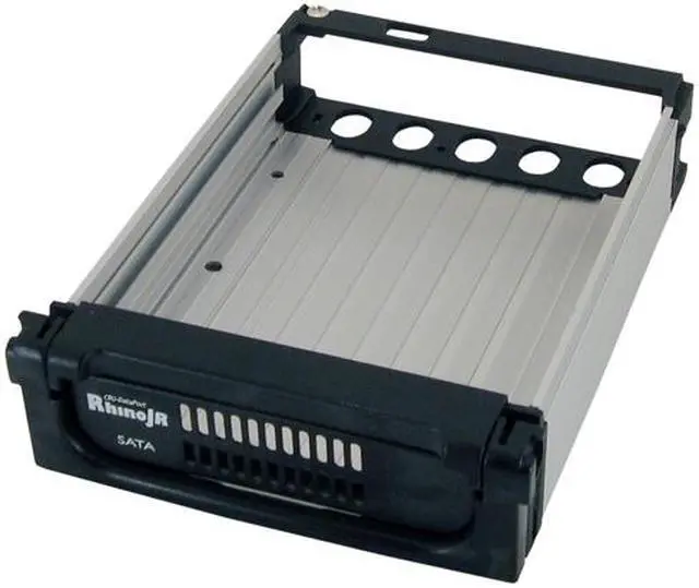 Alt view image 5 of 6 - CRU DataPort Rhino JR RJR110 6651-5000-0500 Carrier Only, SATA 3Gb/s, Black