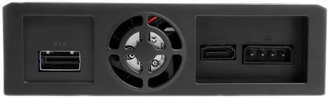 Alt view image 2 of 3 - StarTech.com SATSAS225ODD 2x 2.5in SATA/SAS Hot-Swap Drive + Slim Optical Drive in 5.25in Bay