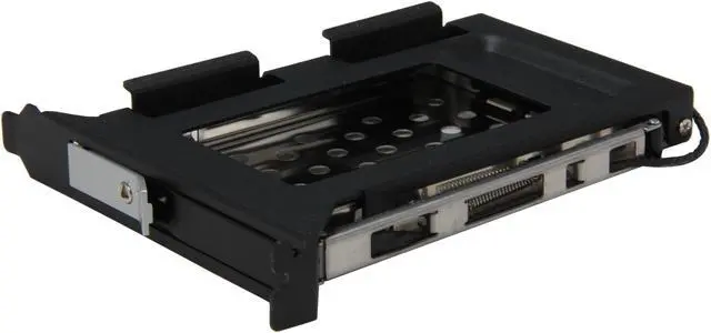 Main image of SYBA SY-MRA25023 Back Panel Slot Mount Mobile Rack for 2.5" Laptop Size SATA HDD / SSD