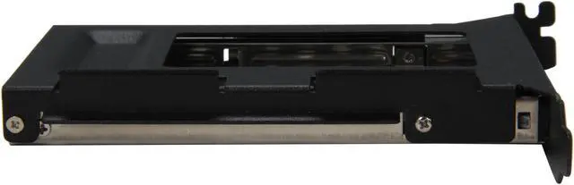 Alt view image 4 of 5 - SYBA SY-MRA25023 Back Panel Slot Mount Mobile Rack for 2.5" Laptop Size SATA HDD / SSD