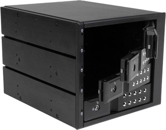 Alt view image 4 of 7 - StarTech.com HSB4SATSASBA 4 Bay Aluminum Trayless Hot Swap Mobile Rack Backplane for 3.5in SAS II/SATA III - 6 Gbps HDD