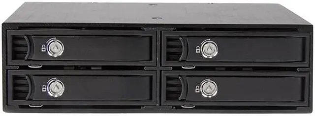 Alt view image 2 of 8 - StarTech.com SATSASBP425 4-bay mobile rack backplane for 2.5in SATA/SAS drives