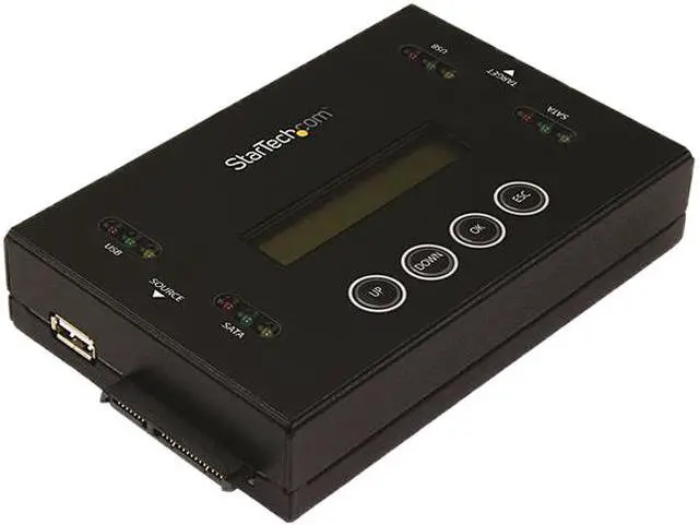 Main image of StarTech SU2DUPERA11 Drive Duplicator & Eraser for USB Flash Drives & 2.5 / 3.5" SATA SSDs/HDDs - 1:1 Duplication Plus Cross-interface - Standalone