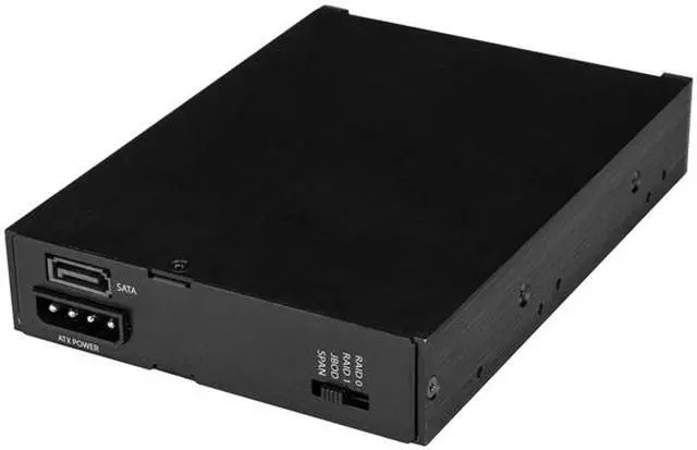 Alt view image 3 of 4 - StarTech HSB225S3R HDD Rack - Dual Bay 2.5in SATA Rack - for 3.5in Bay - Trayless - RAID - Removable Hard Drive Bay - Hot Swap Cage