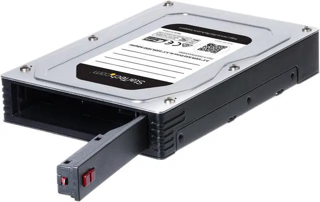 Alt view image 2 of 3 - StarTech 25SATSAS35HD 2.5" to 3.5" Hard Drive Adapter - For SATA and SAS SSDs/HDDs - SSD Enclosure - HDD Enclosure - Internal Hard Drive Enclosure
