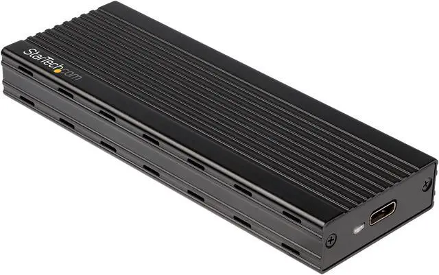 Alt view image 2 of 8 - StarTech.com M2E1BMU31C M.2 NVMe SSD Enclosure for PCIe SSDs - USB 3.1 Gen 2 Type-C