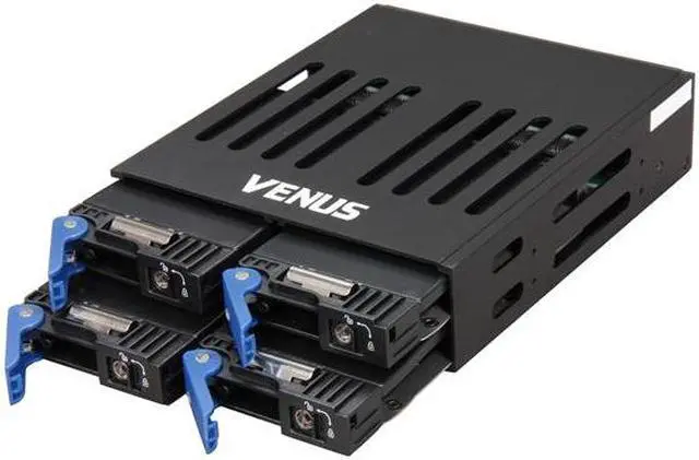 Alt view image 4 of 8 - AMS DS-524SSBK 2.5" x4 SATA Backplane Module
