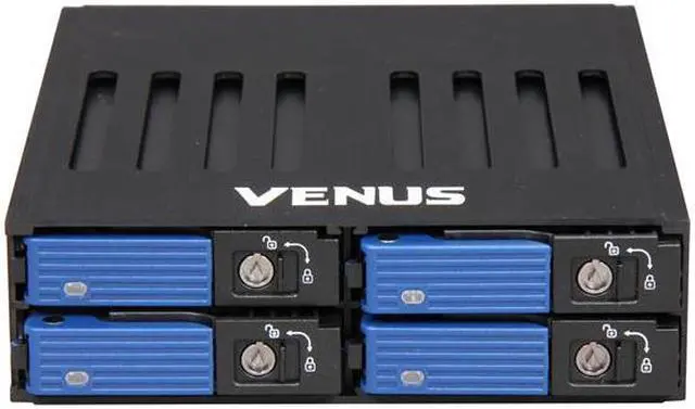 Alt view image 6 of 8 - AMS DS-524SSBK 2.5" x4 SATA Backplane Module