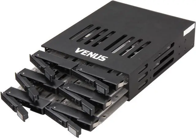 Alt view image 4 of 8 - AMS DS-526SSBK 2.5" x6 SATA Backplane Module