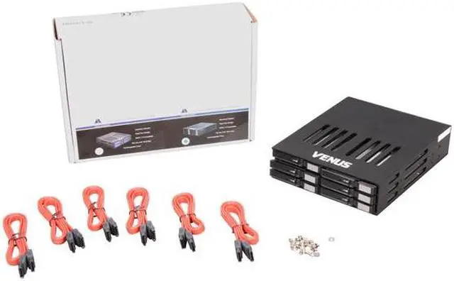 Alt view image 8 of 8 - AMS DS-526SSBK 2.5" x6 SATA Backplane Module