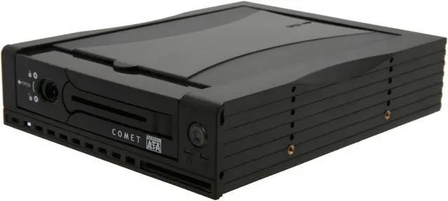 Main image of AMS DK-1220SEBK Comet Value Series (Black) - 5.25" Removable Rack (SATA-to-SATA)